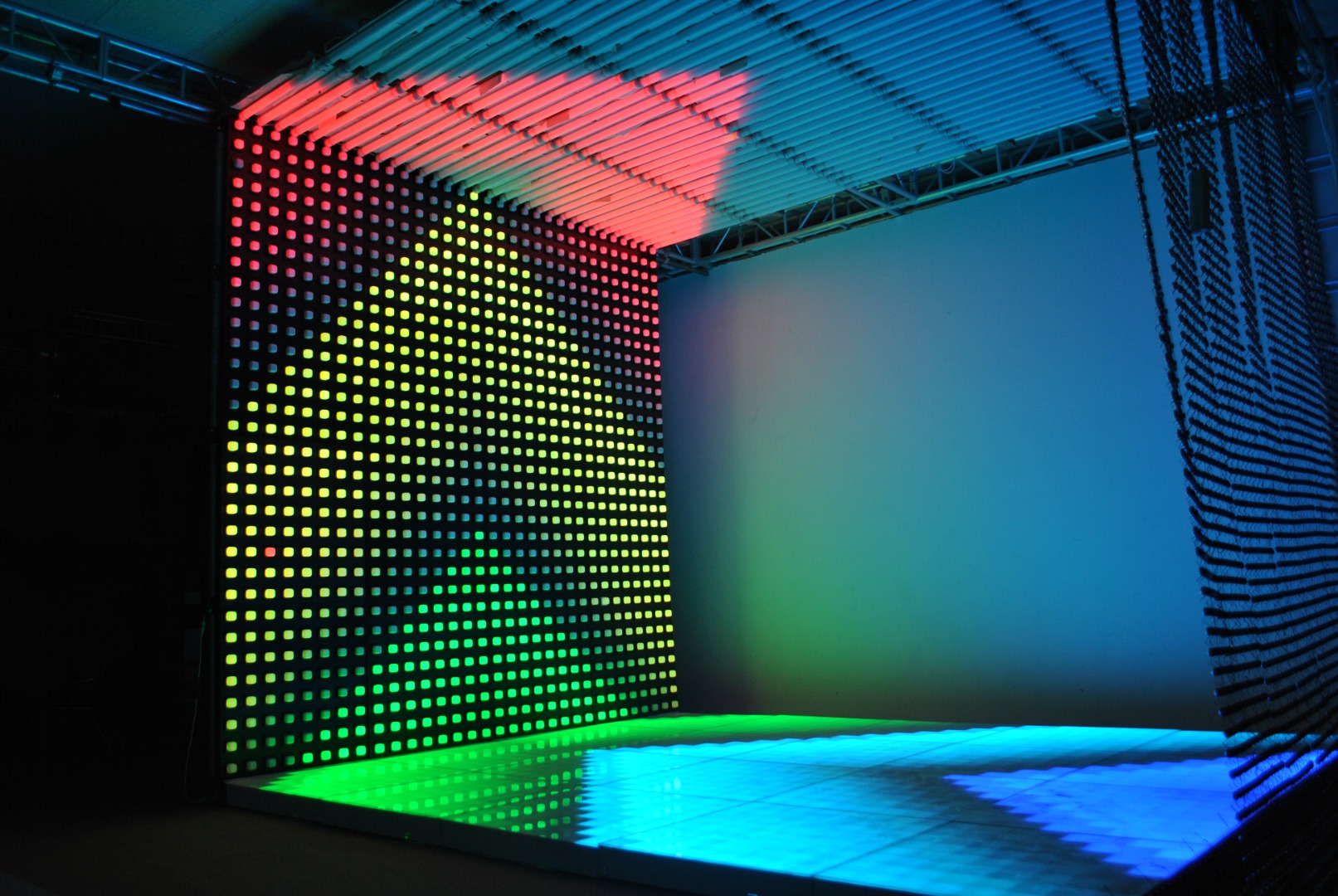 RGB led digital dance floor HS-DDF2048